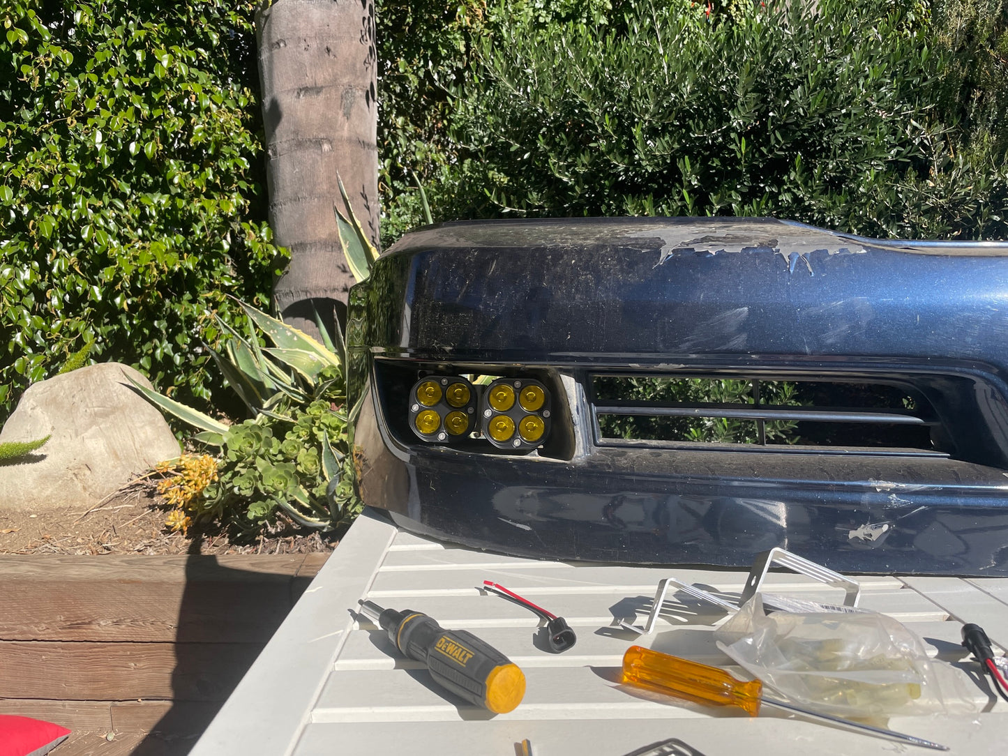 Lexus GX470 Fog Light Replacement Brackets