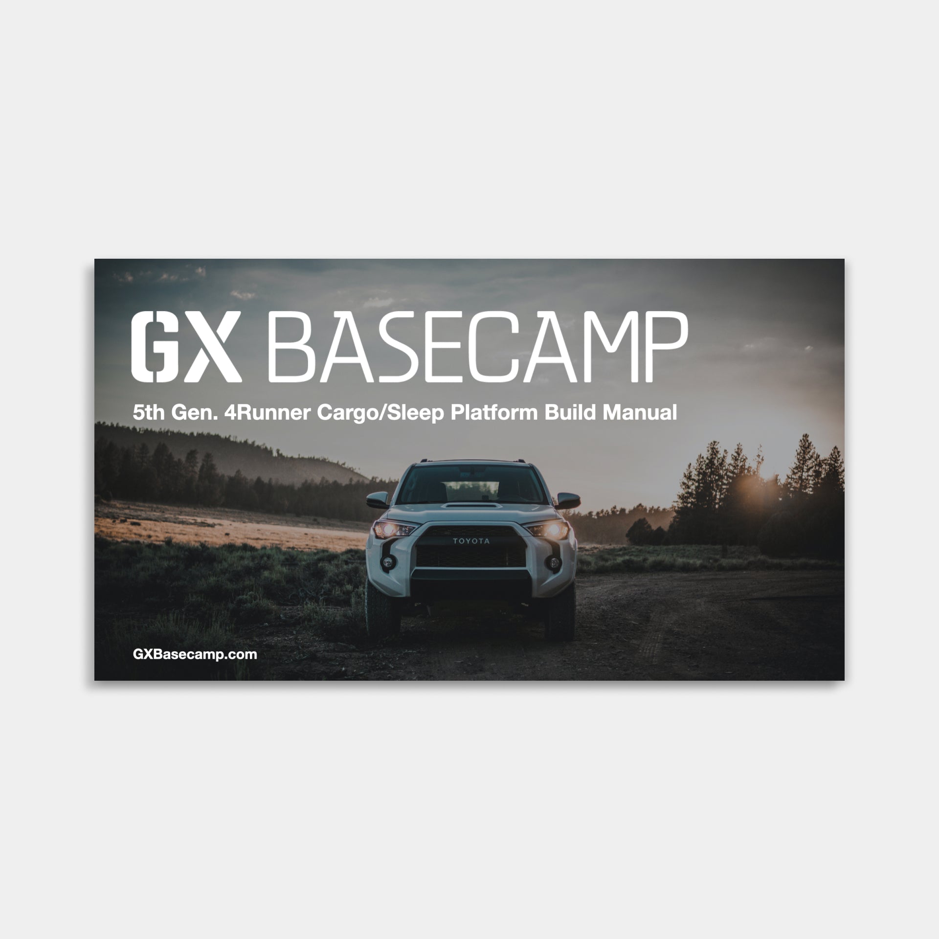 5th Gen. 4Runner Platform Build Manual (for vehicles with 3rd Row Seats) - Go Xplore Basecamp