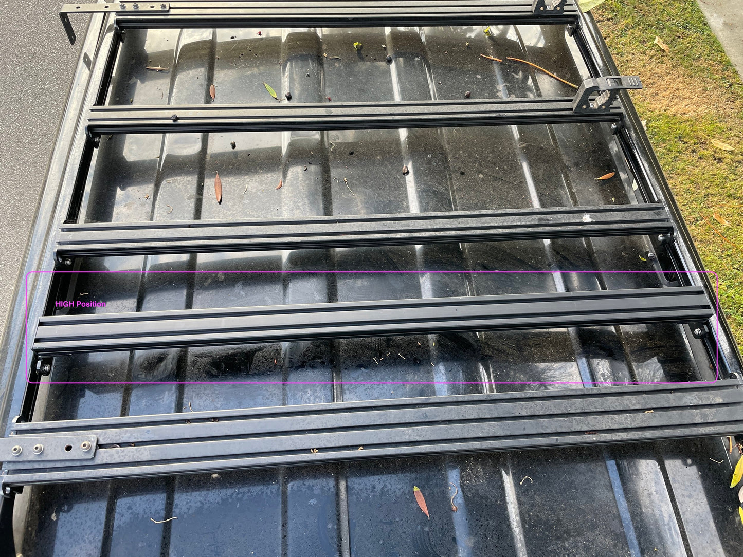 High / Low Extrusion Crossbar Brackets - Go Xplore Basecamp