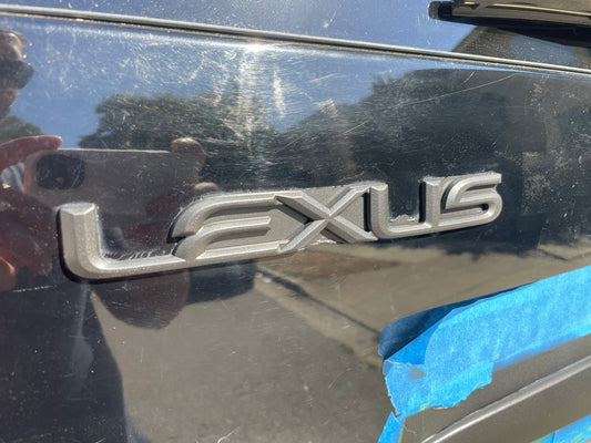 How to: Plasti-dip your rear emblems (and how to fix it when you mess it up).