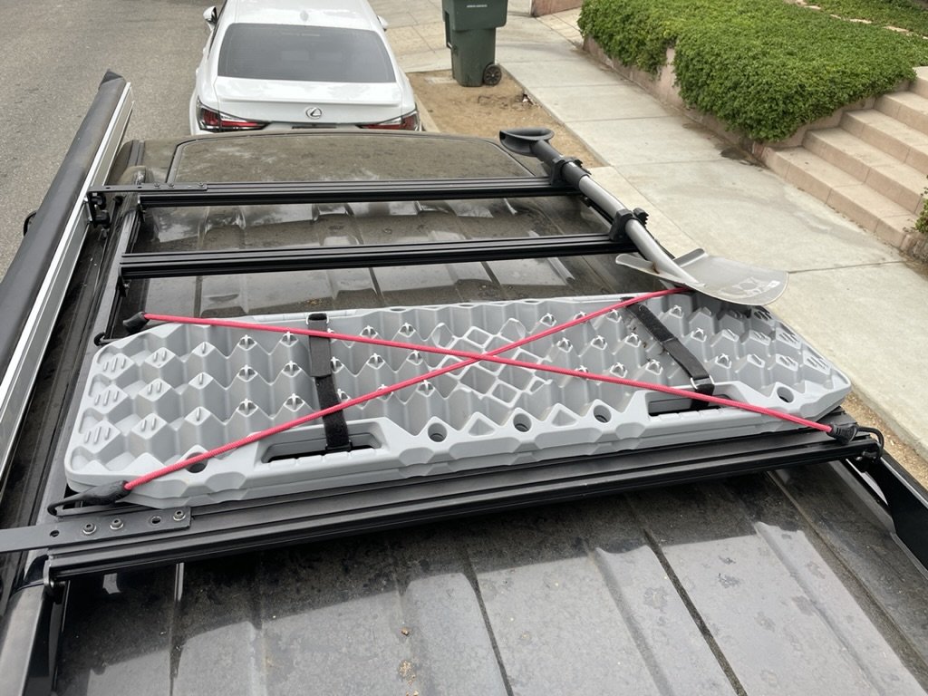 Fj Cruiser Roof Rack Cross Bar Clamp Extrusion Crossbar Mounts