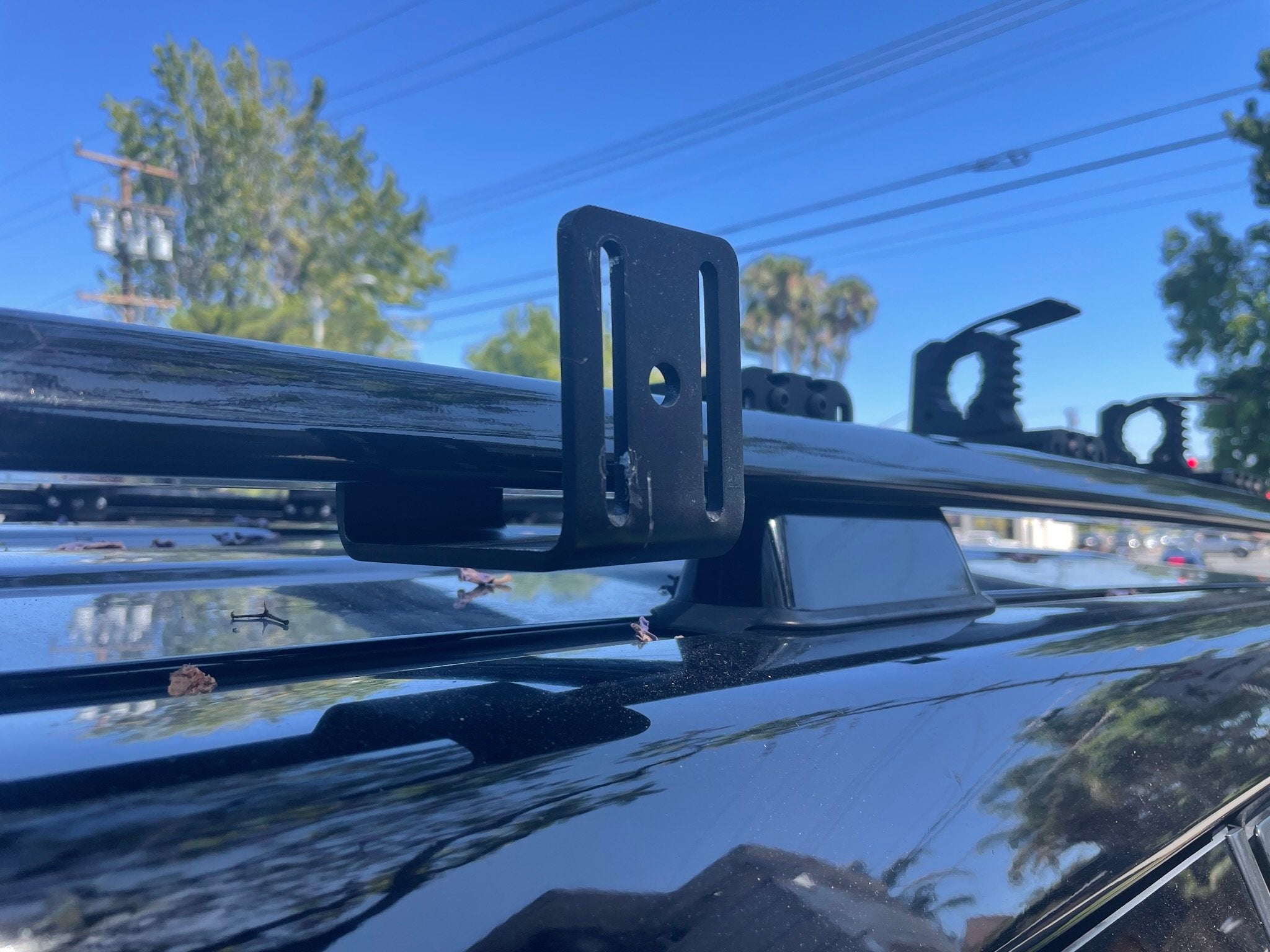 Roof rack awning online brackets