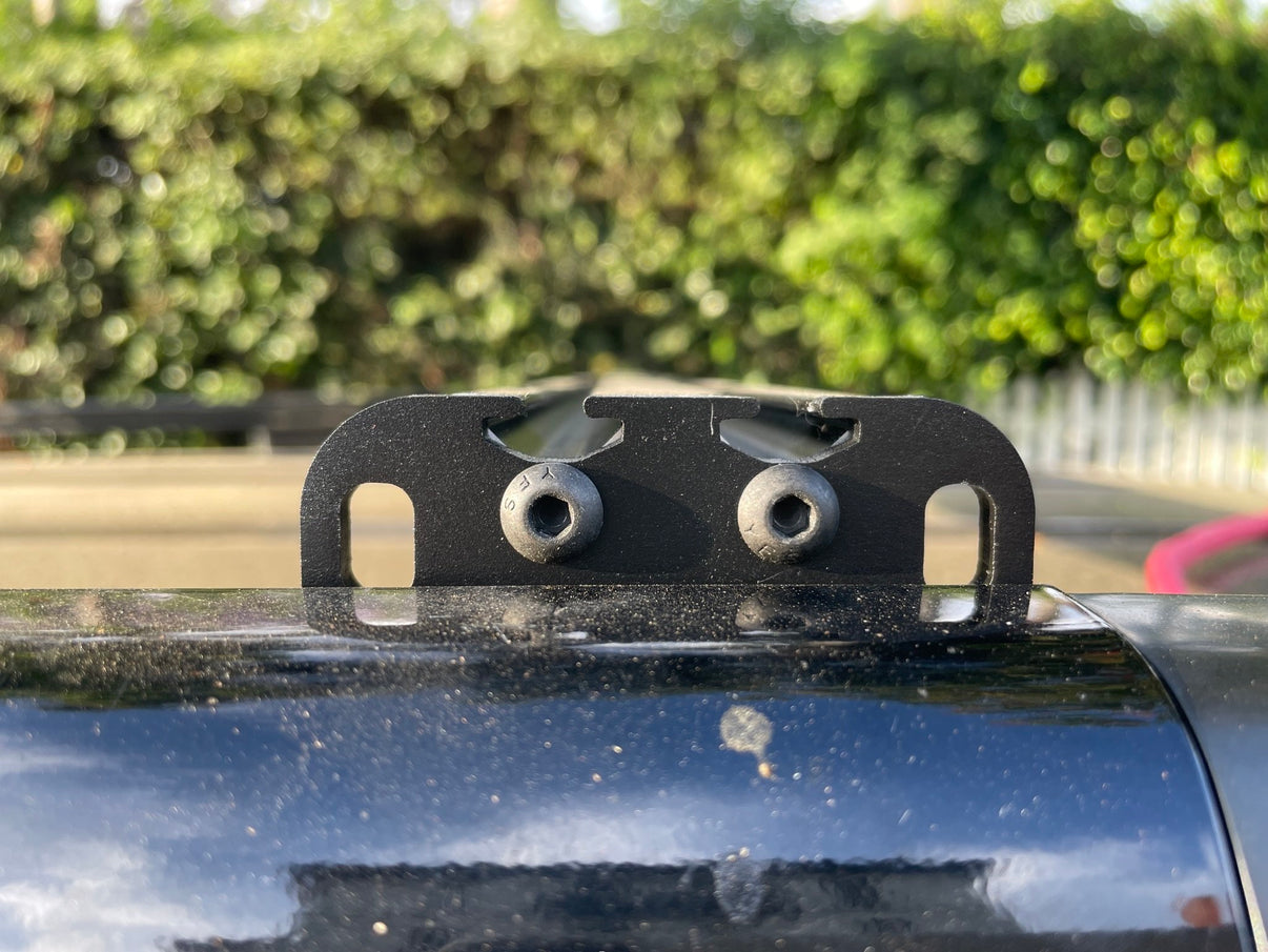 Extrusion Crossbar Mounts for Stock Racks 2" Wide Go Xplore Basecamp